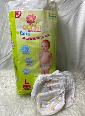 Custom Super Absorbing Disposable Baby Diapers Nappies Baby Pants
