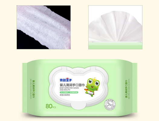 Hand Home Non Woven Fabric Facial Baby Wet Wipes Water Cleaning Custom OEM