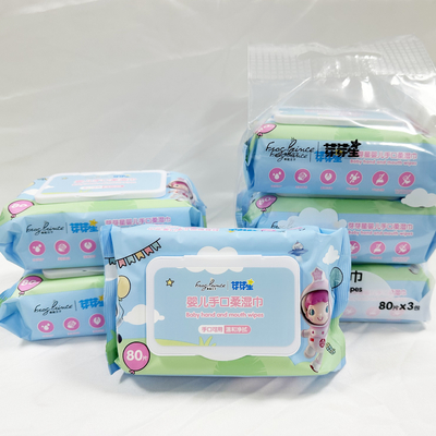 Customized Private Label Compressed Wet Wipes Disposable Cleaning Magical