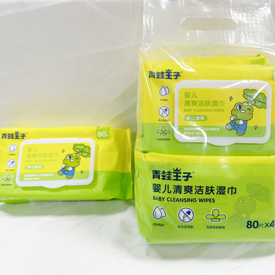 OEM Private Logo Hand Sanitizing Wet Wipes 50pcs Without Alcohol