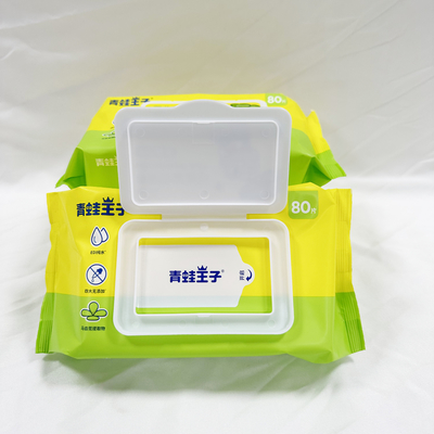 OEM Private Logo Hand Sanitizing Wet Wipes 50pcs Without Alcohol