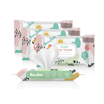 Organic 99% Water Disposable Wet Wipes Suitable for Sensitive Skin Baby Wipes