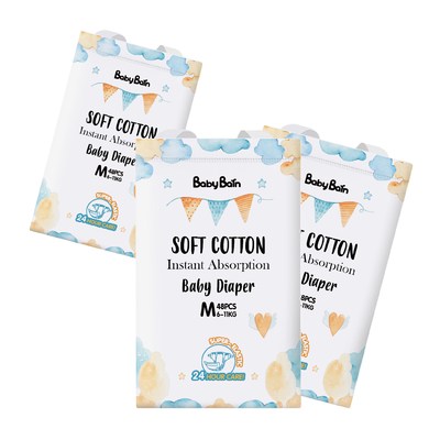 China factory super brand wholesale custom disposable super soft baby diaper