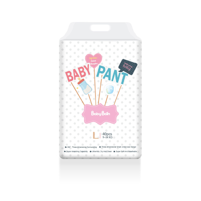 Ultra soft disposable baby diaper pant at wholesale price from baby diaper factory
