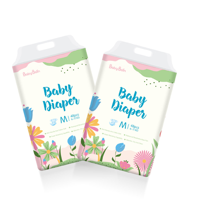 Free sample custom wholesale SAP super absorbing performance infant baby diapers disposable nappies diaper