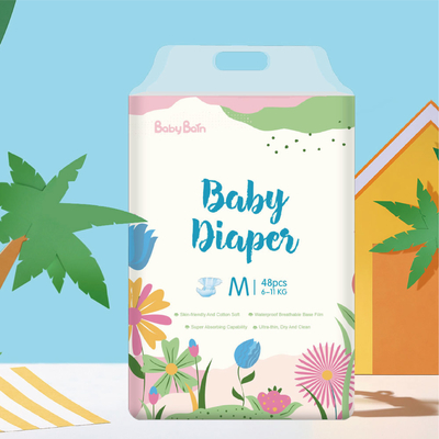 Free sample custom wholesale SAP super absorbing performance infant baby diapers disposable nappies diaper
