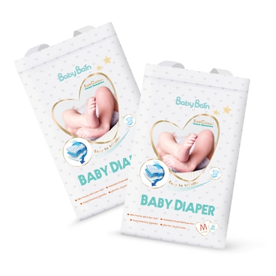 OEM Customized tape shape super absorption Disposable Baby Diaper direcly from manufacturer factory
