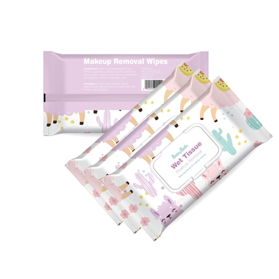 Fragrance Free make up remover cleansing wipes disposable wet wipes Gentle for all Skin Types