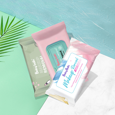 Fragrance Free make up remover cleansing wipes disposable wet wipes Gentle for all Skin Types