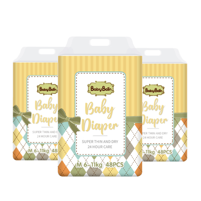 Color Print PE Disposable Baby Diapers Fast Shipping In Bulk