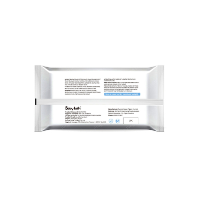 Good Formula Hard Plastic Lip 80 Pulls Wet Wipes Without Alcohol