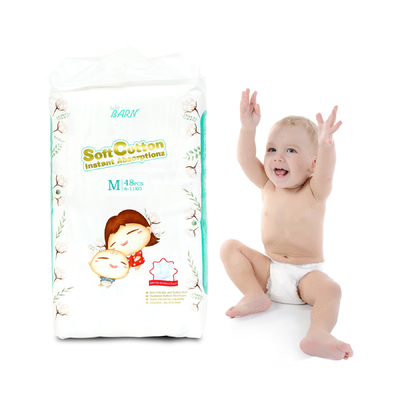 3D Leak Prevention Channel Custom Super Absorbing Disposable Baby Diapers Wholesale Nappies Diaper from manufacturer