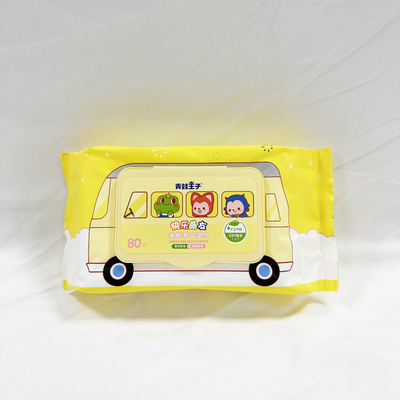 Customized Personal Cleaning Care Baby's Tissue Wet Wipes organic bamboo for baby cleaning