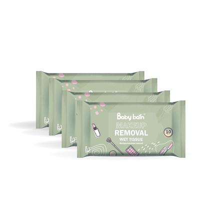 Wholesale Feminine newest style Make up wipe Organic Gentle Makeup Remover Wet Wipes Cleansing Face Wipes for woman