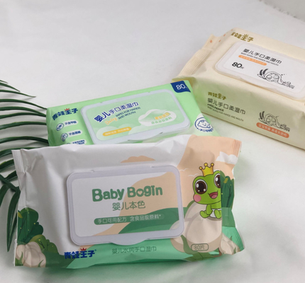 Customized private label compressed wet towels Disposable push cleaning plastic wet wipes