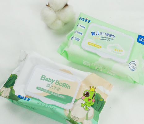 Custom Baby Wipe Free Sample Water wipes Organic Baby Wet Wipes