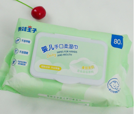 Custom Baby Wipe Free Sample Water wipes Organic Baby Wet Wipes