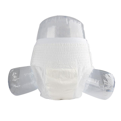 Disposable Blue ADL Pant Style Adult Diapers 800ml Absorption