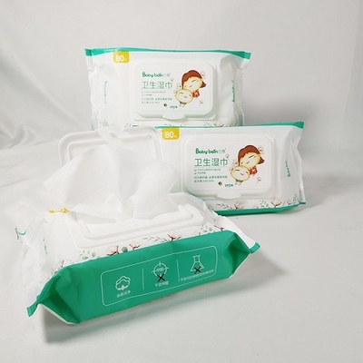 99.9% Pure Water Mild Cleansing Face Cleansing Wipes Without Cover