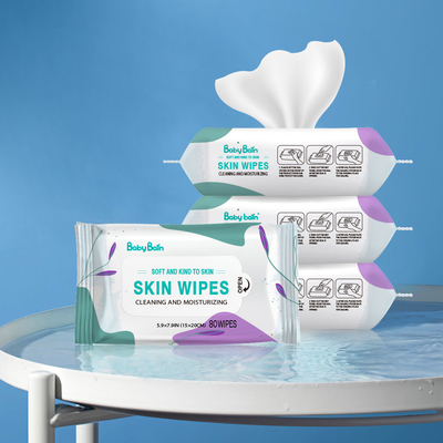Cotton Gentle Makeup Remover Children Adult Disposable Wipes Alcohol Free