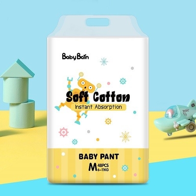 Breathable Pull Up Baby Diaper