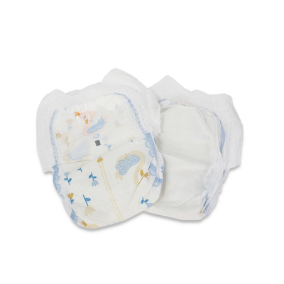 360 Elastic Waistband Pull Up Baby Diaper Fluff Pulp Disposable Training Pants