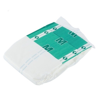 100g Non Woven Fabric Disposable Adult Diaper Magic Tape Soft Breathable