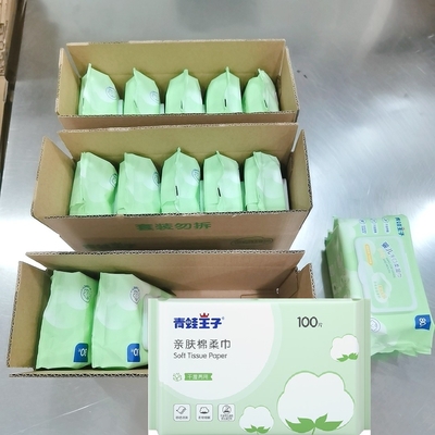 Face Cleaning Non Woven Skin Care Wet Tissue Dry Wipes For Babies