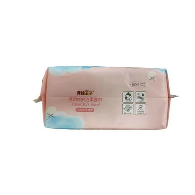 80 Pieces Dry Disposable Wipes With Multi Purpose Disposable Dry Wipes