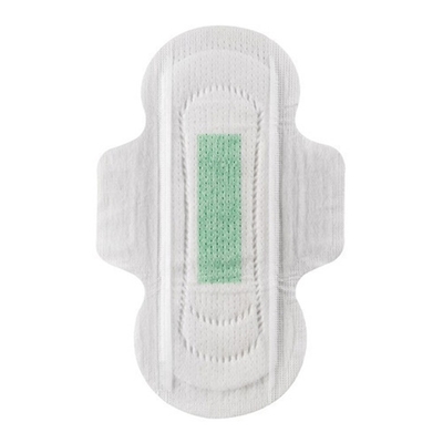 Winged Cotton Feminine Pad 245mm Comfortable Sanitary Pads For Daily Use