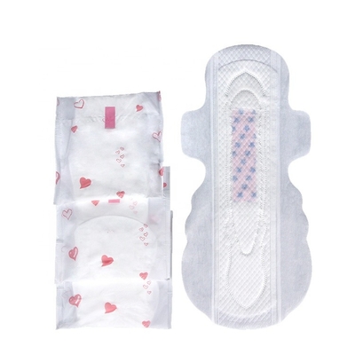 Cotton Top Sheet Ultra Thin Breathable Cotton Sanitary Napkin 240mm