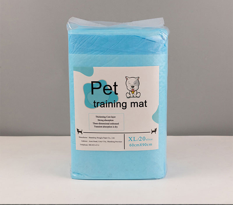 Paper disposable puppy pads Non Woven Fabric Fluff  SAP PE