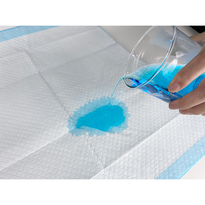 Pet Urine Absorb Pad paper, Non woven Fabric+fluff & SAP+PE Disposable Pet Pads 13g