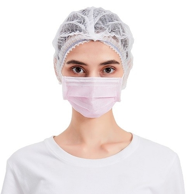 OEM Earloop Disposable Face Mask Nonwoven Plastic Covered Aluminum