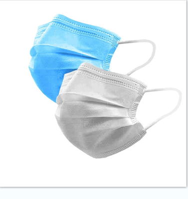 3 Ply Face Mask Medical Mask Non Woven Fabric UV Light Disinfection