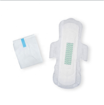 Breathable PE Film Environmental Protection Pure Cotton Napkins For Periods