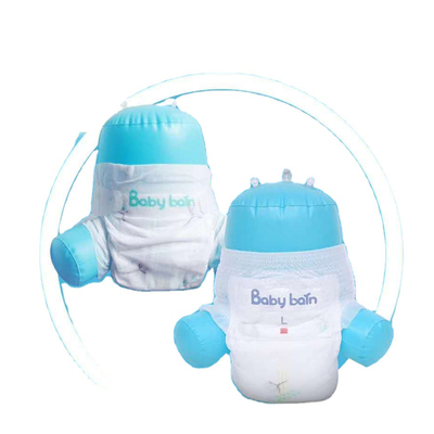 Cotton Printed Breathable Disposable Diapers Size 4 Disposable Antileak Protection