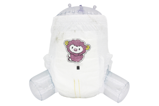 TUV Hot Rolling Non Woven Disposable Diaper Pant Pull Up Nappies Super Absorbent