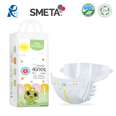 Eco Friendly Disposable Baby Diaper Japan SAP 450x320mm Non Woven Fabric