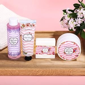 Body Butter Hand Cream Shower Gel Massage Oil Bath Bar Shower Gel Gift Set OEM