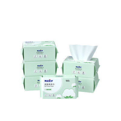 OEM Disosable Dry Baby Wipes Cotton Soft Face Dry Cleansing Wipes