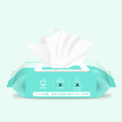 Soft Disposable Wet Wipes Killing Rate Of Escherichia Coli And Staphylococcus Aureus ≥99.99%