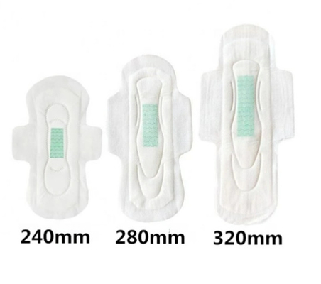 Super Comfortable Pure Cotton Anion Ladies Sanitary Napkins Over Night Use