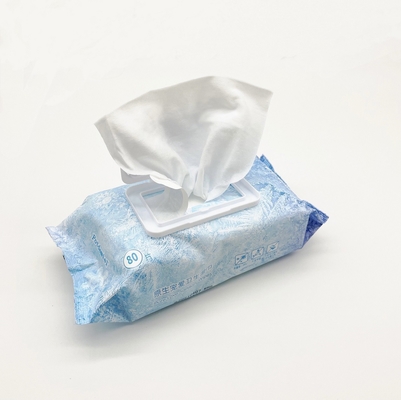 Custom Logo 40gsm Natural Organic Disposable Wet Wipes Spunlace Non Woven