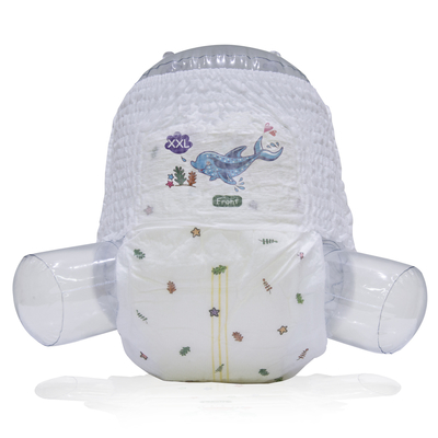 Customised Disposable Cotton Top-Sheet Pants OEM Baby Pull up Diapers