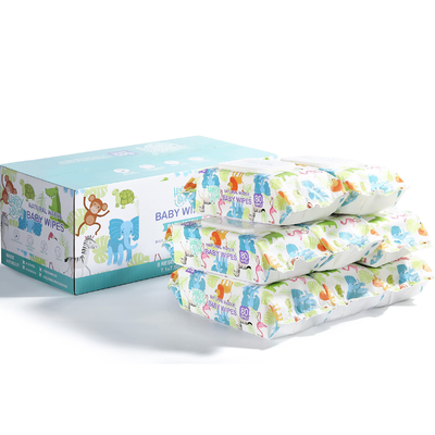 45gsm Pearl Spunlance Nonwoven Disposable Wet Wipes Decrease Bacteria Formula