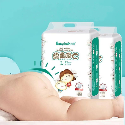 Pull -Up Pants 60° Fit Disposable Baby Diaper With Elastic Waistband Pull -Up Pants
