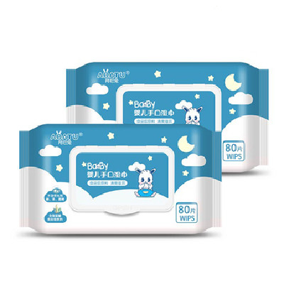Personal Cleansing Tissues Unscented Chemical Free Disposable Wet Wipes