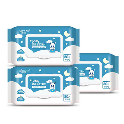 Personal Cleansing Tissues Unscented Chemical Free Disposable Wet Wipes