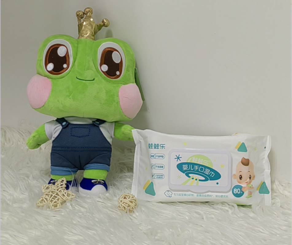 Gentle Unscented Soft Cotton Disposable Wet Wipes For Sensitive Newborn Non Alcoholic